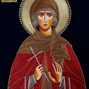 Filigranska ikona Svete Petke